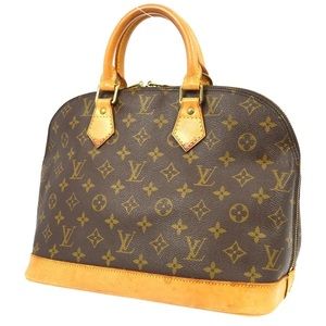 Authentic Preloved LOUIS VUITTON ALMA HANDBAG PURSE MONOGRAM CANVAS